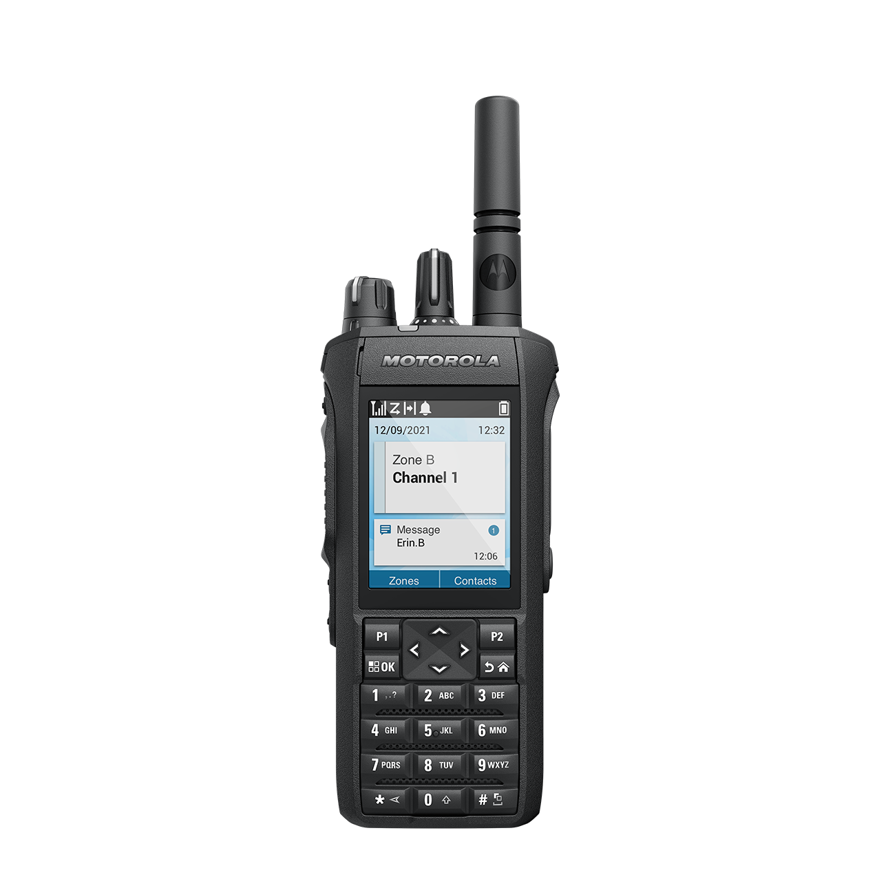 Motorola R7 with display front